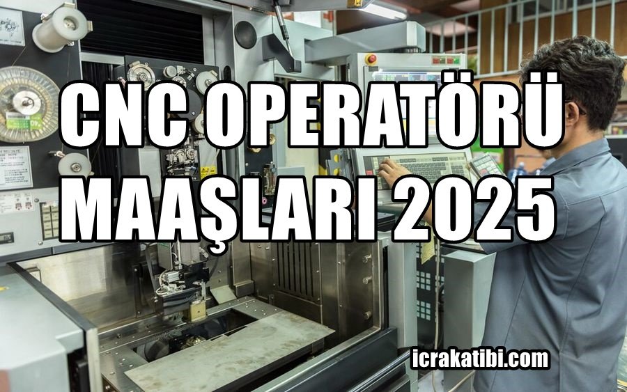 CNC Operatörü Maaşları 2025 CNC Operatörü Maaşları 2025