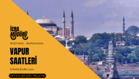 Bostancı – Burgazada Vapur Saatleri 2025