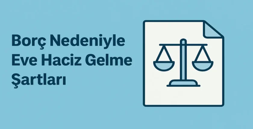Borç Nedeniyle Eve Haciz Gelme Şartları