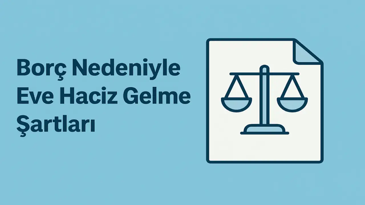 Borç Nedeniyle Eve Haciz Gelme Şartları