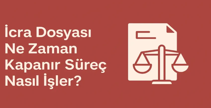 İcra Dosyası Ne Zaman Kapanır Süreç Nasıl İşler