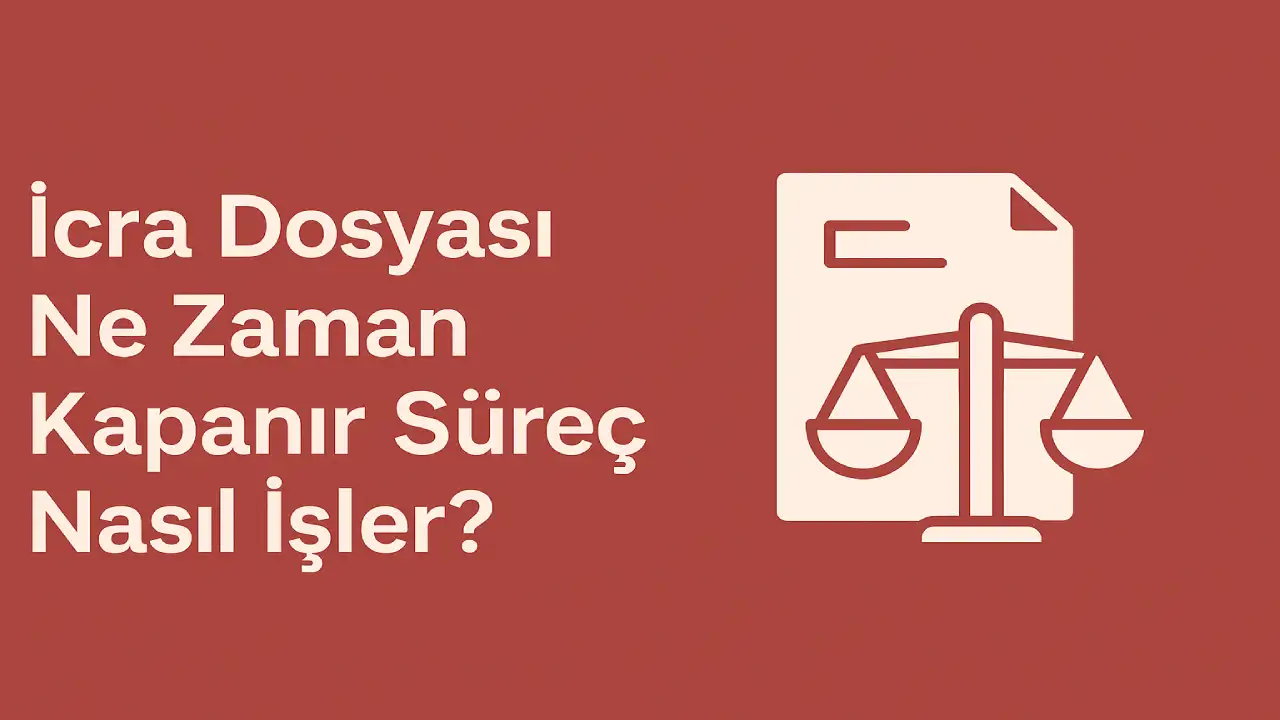 İcra Dosyası Ne Zaman Kapanır Süreç Nasıl İşler