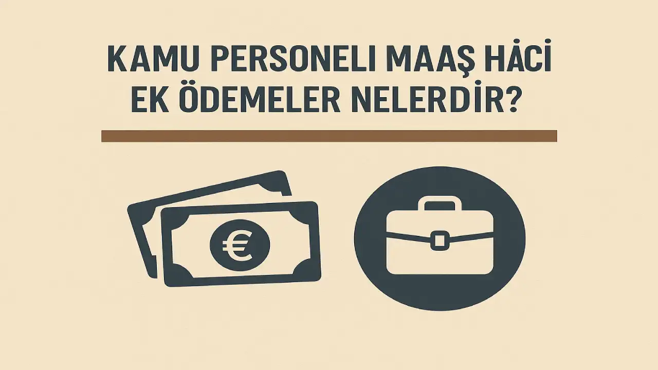 Kamu Personeli Maaş Harici Ek Ödemeler Nelerdir