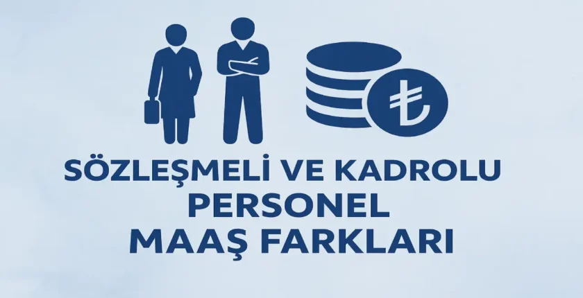 Sözleşmeli ve Kadrolu Personel Maaş Farkları